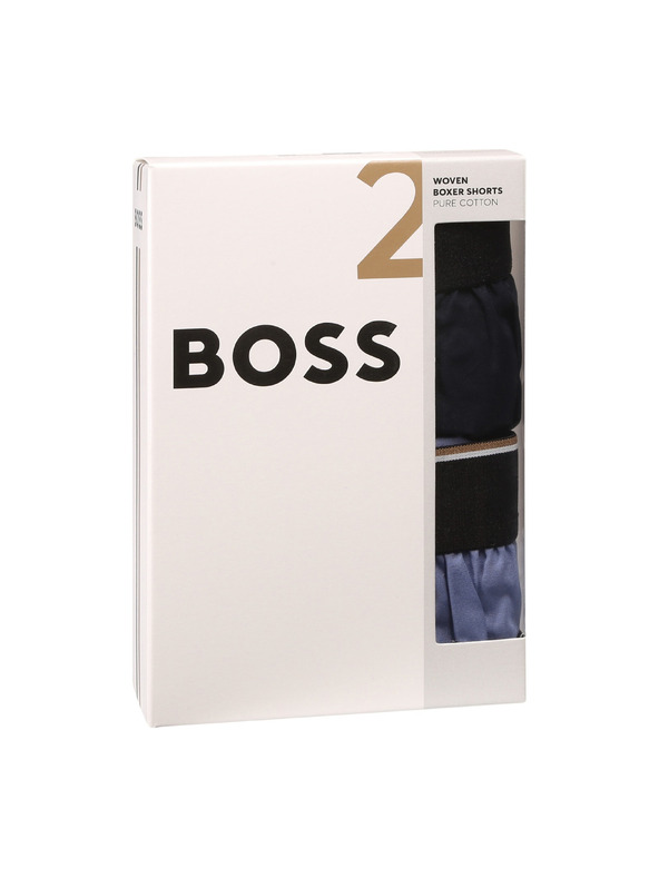 BOSS Két darabos csomag - BOSS férfi boxer rövidnadrág többszínű