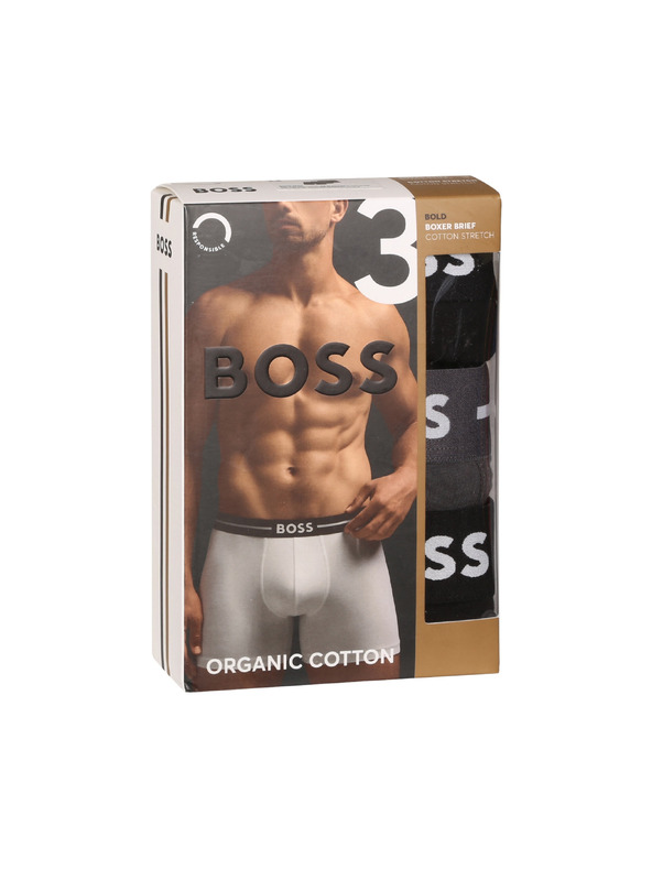 BOSS Három darabos csomag - BOSS férfi boxeralsó többszínű