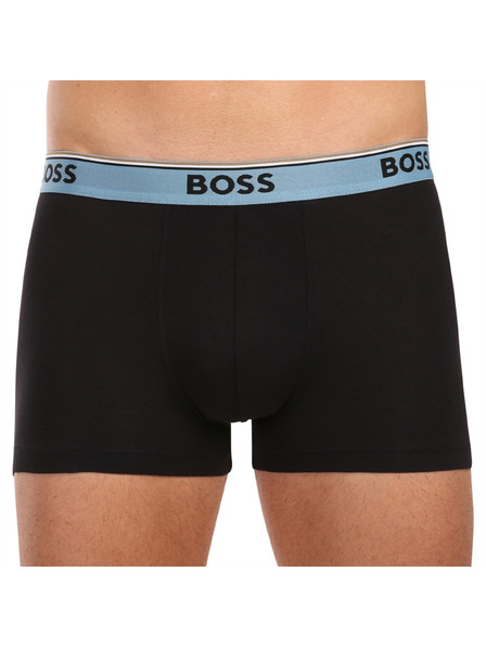 BOSS Három darabos csomag - BOSS férfi boxeralsó fekete