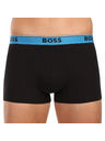 BOSS Három darabos csomag - BOSS férfi boxeralsó fekete