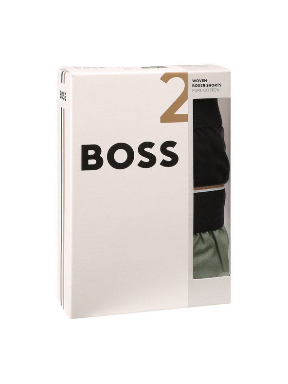 BOSS Két darabos csomag - BOSS férfi boxer rövidnadrág többszínű