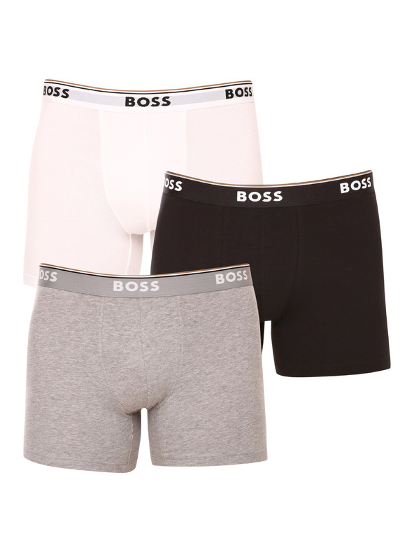 BOSS Három darabos csomag - BOSS férfi boxeralsó többszínű