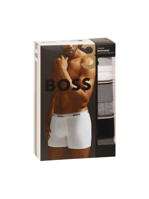 BOSS Három darabos csomag - BOSS férfi boxeralsó többszínű