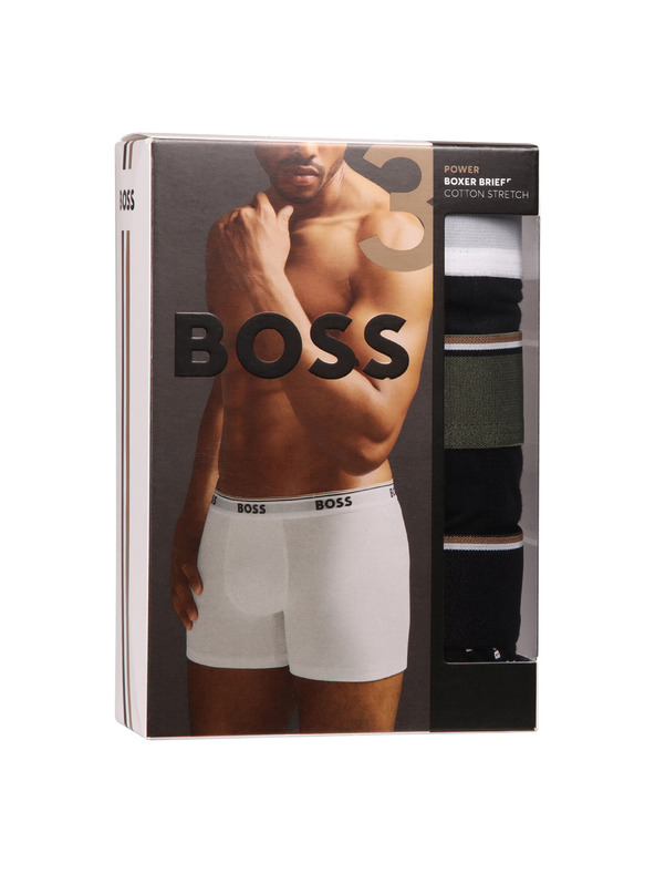 BOSS Három darabos csomag - BOSS férfi boxeralsó többszínű