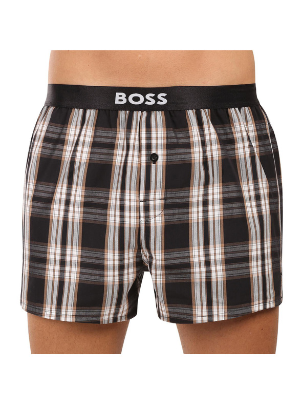 BOSS Két darabos csomag - BOSS férfi boxer rövidnadrág többszínű