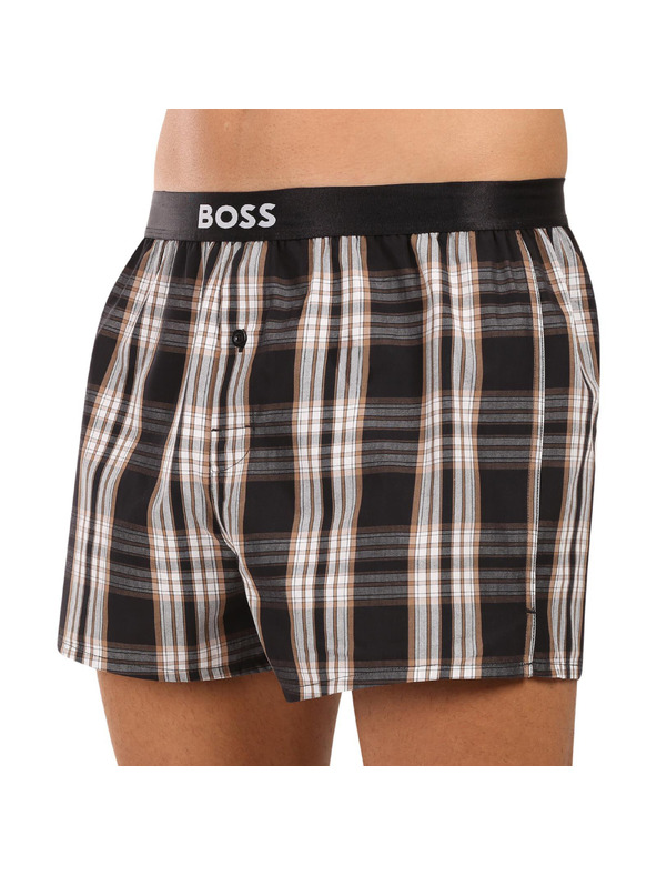 BOSS Két darabos csomag - BOSS férfi boxer rövidnadrág többszínű