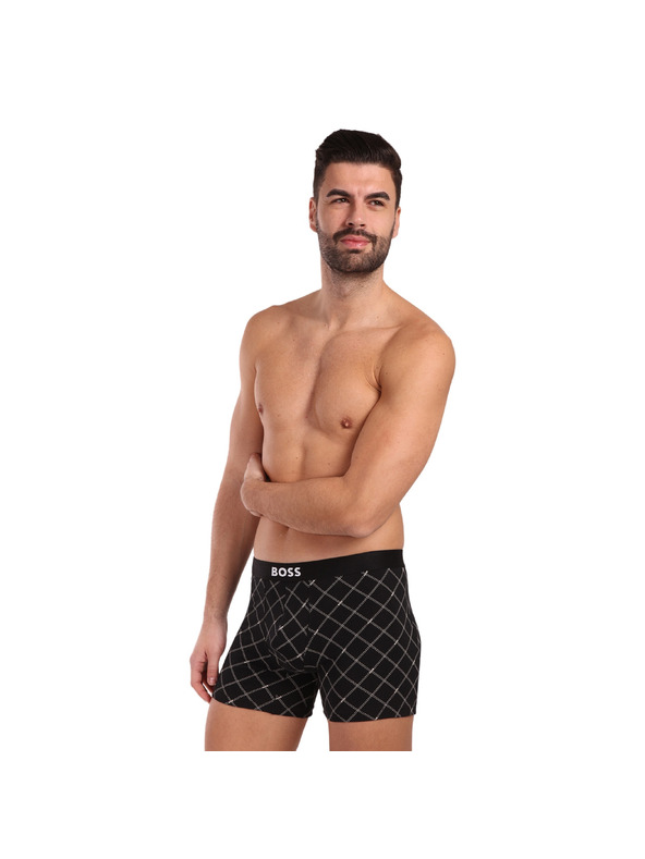 BOSS Három darabos csomag - BOSS férfi boxeralsó többszínű