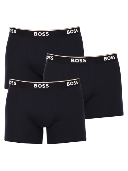 BOSS Három darabos csomag - BOSS férfi boxeralsó sötétkék