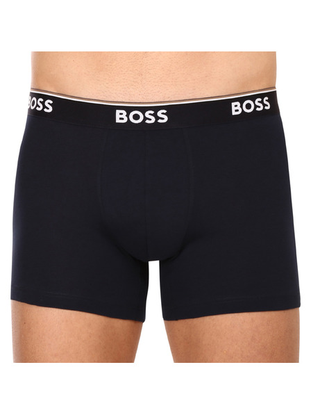BOSS Három darabos csomag - BOSS férfi boxeralsó sötétkék