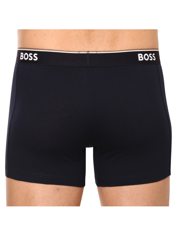 BOSS Három darabos csomag - BOSS férfi boxeralsó sötétkék