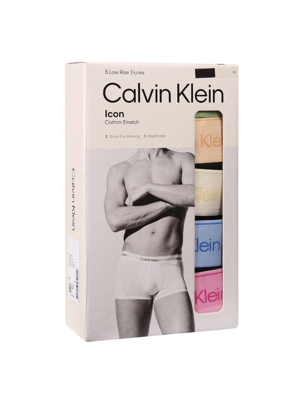 Calvin Klein Öt darabos szett - férfi boxeralsók Calvin Klein fekete