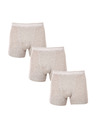 Calvin Klein Három darabos szett - férfi boxeralsók Calvin Klein szürke