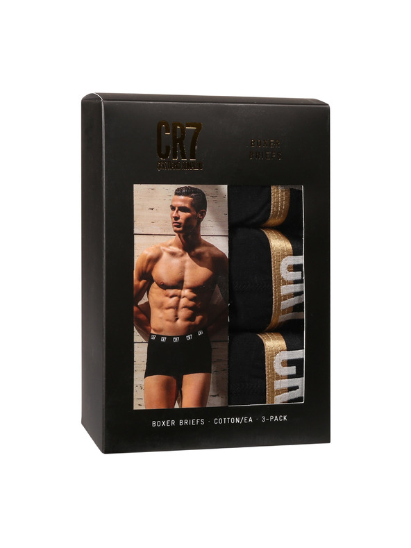 CR7 Három darabos szett - férfi boxeralsók CR7 fekete