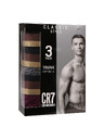 CR7 Három darabos szett - férfi boxeralsók CR7 többszínű