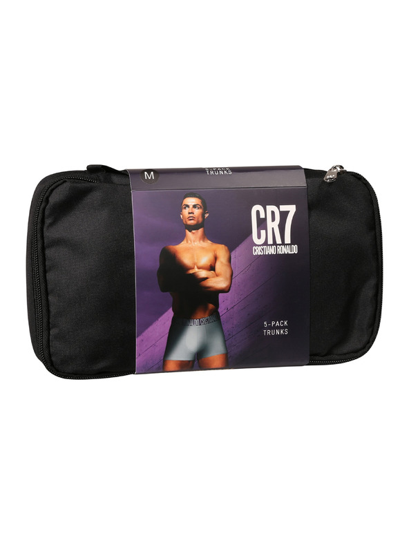 CR7 Öt darabos szett - férfi boxeralsók CR7 utazótáska többszínű