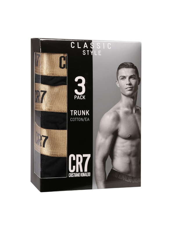 CR7 Három darabos szett - férfi boxeralsók CR7 fekete