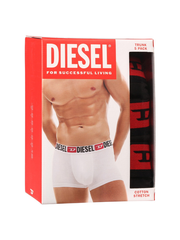Diesel Öt darabos szett - férfi boxeralsók Diesel fekete