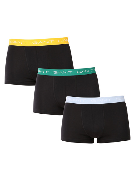 Gant Három darabos szett - férfi boxeralsók Gant fekete