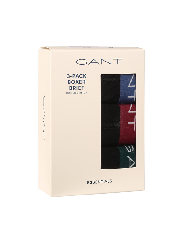 Gant Három darabos szett - férfi boxeralsók Gant fekete