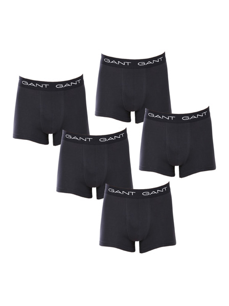 Gant Öt darabos szett - férfi boxeralsók Gant fekete
