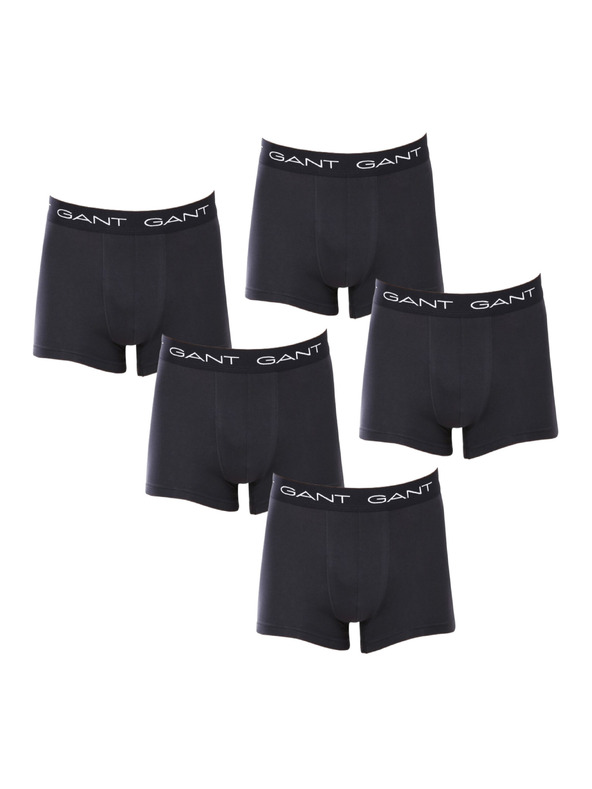Gant Öt darabos szett - férfi boxeralsók Gant fekete
