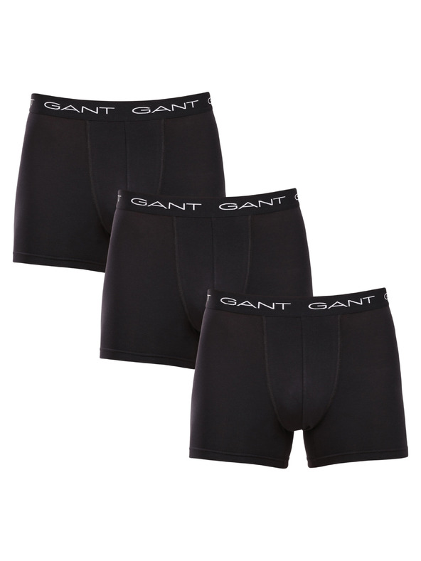 Gant Három darabos szett - férfi boxeralsók Gant fekete