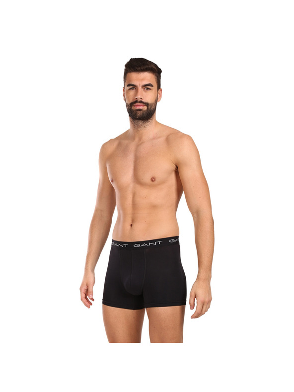 Gant Három darabos szett - férfi boxeralsók Gant fekete