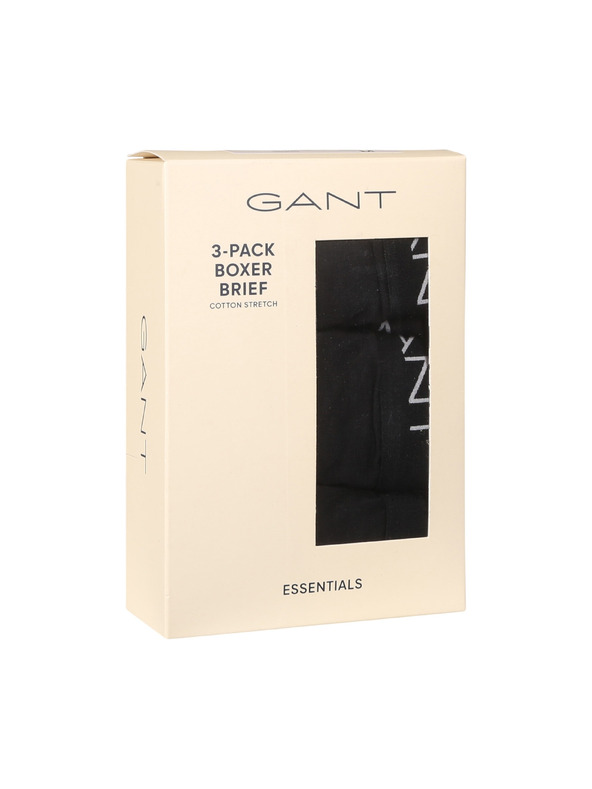 Gant Három darabos szett - férfi boxeralsók Gant fekete