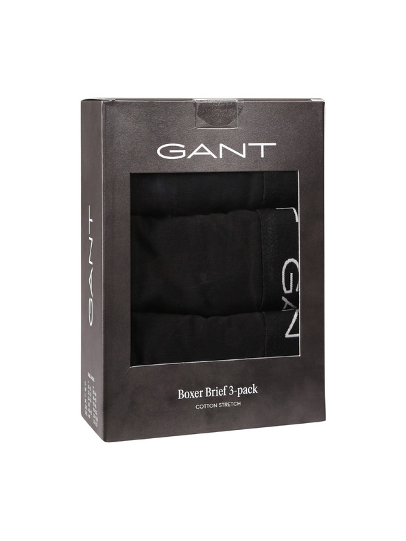 Gant Három darabos szett - férfi boxeralsók Gant fekete