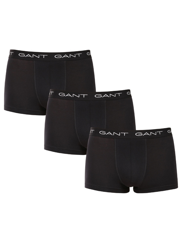Gant Három darabos szett - férfi boxeralsók Gant fekete