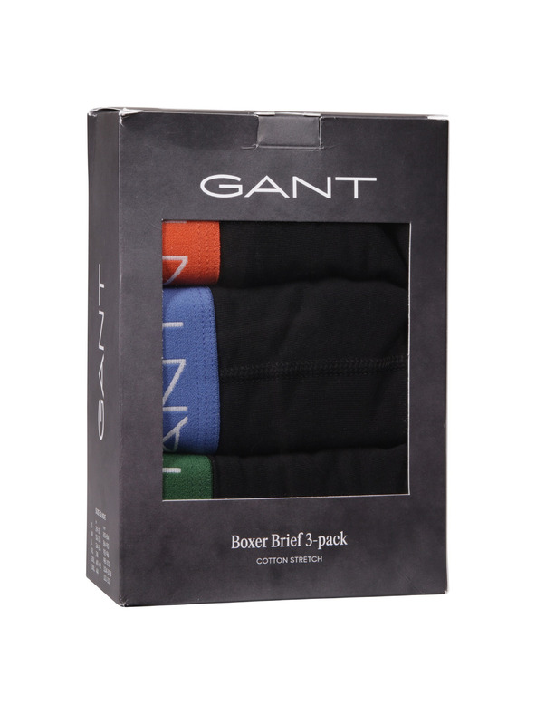 Gant Három darabos szett - férfi boxeralsók Gant fekete