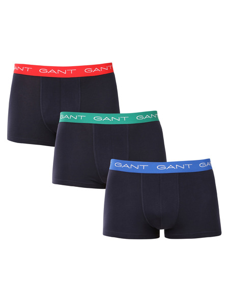 Gant Három darabos szett - férfi boxeralsók Gant sötétkék