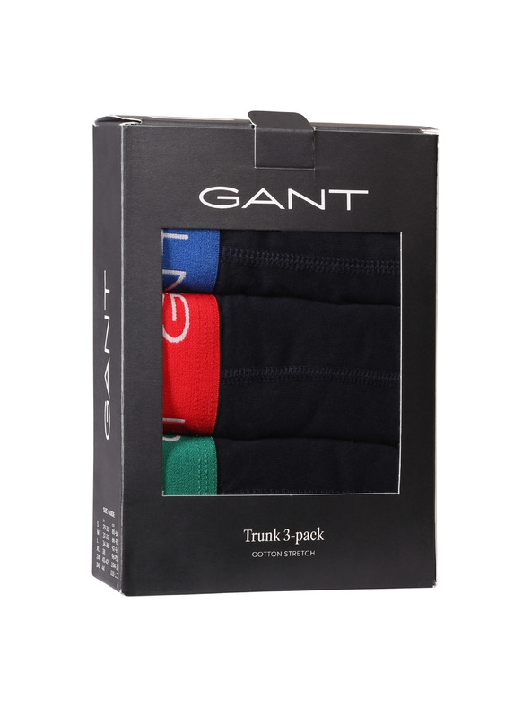 Gant Három darabos szett - férfi boxeralsók Gant sötétkék