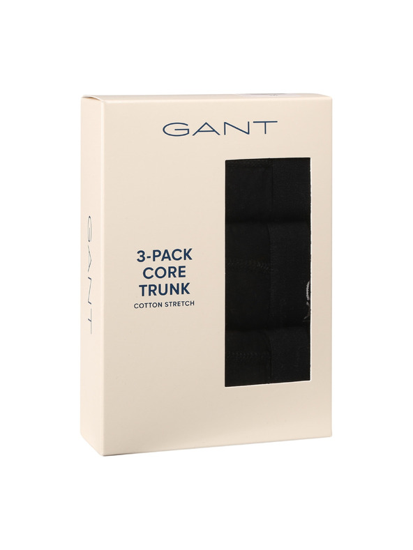 Gant Három darabos szett - férfi boxeralsók Gant fekete