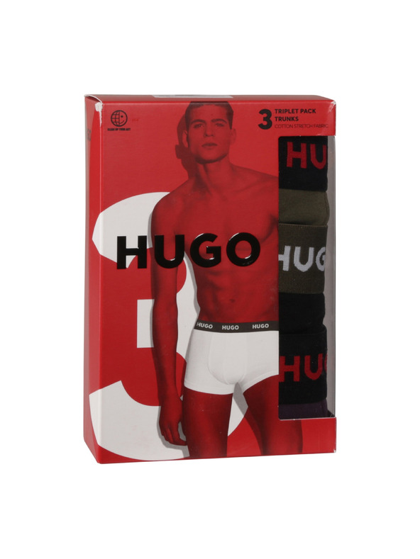 HUGO Háromdarabos szett - HUGO férfi boxeralsó többszínű