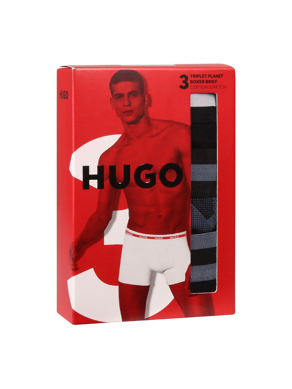 HUGO Háromdarabos szett - HUGO férfi boxeralsó többszínű