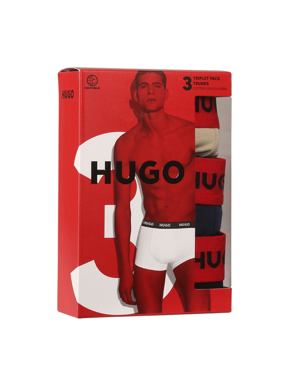 HUGO Háromdarabos szett - HUGO férfi boxeralsó többszínű