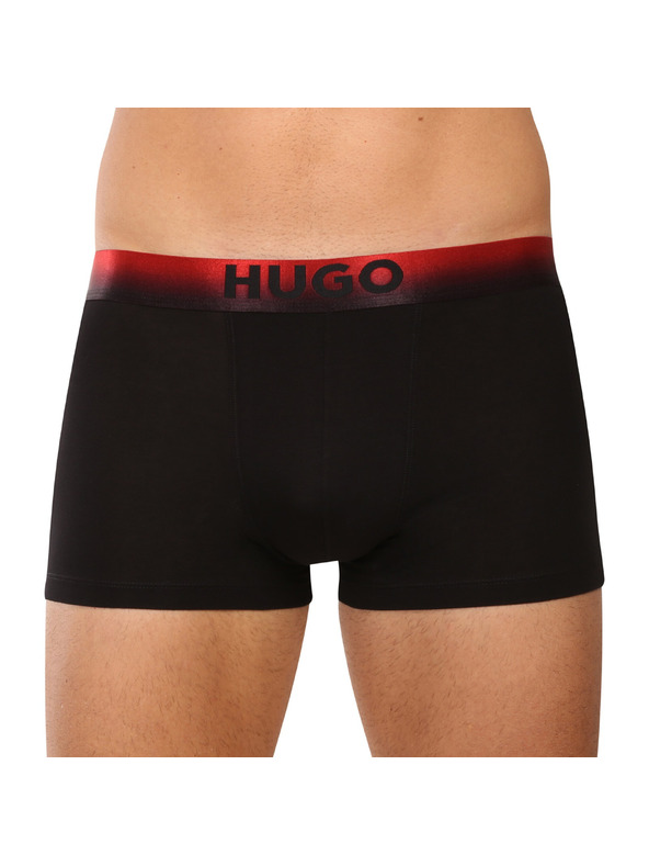 HUGO Háromdarabos szett - HUGO férfi boxeralsó fekete