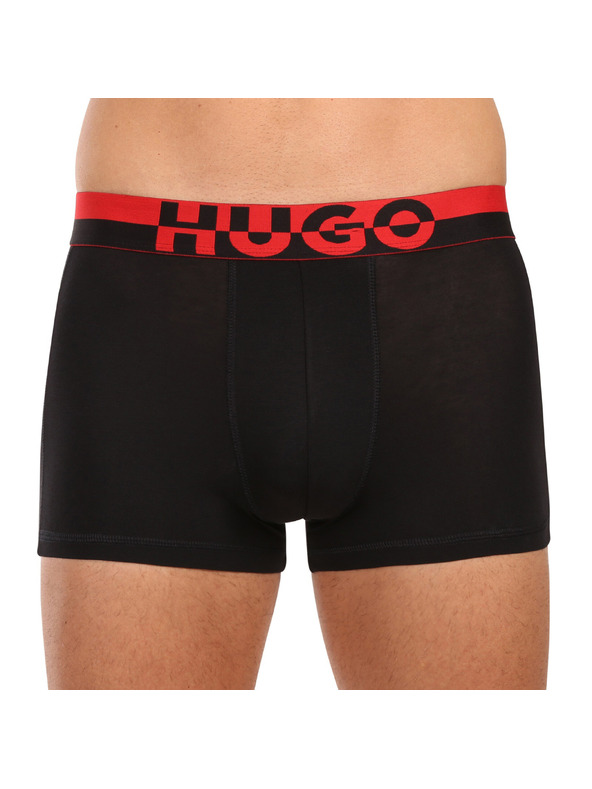 HUGO Háromdarabos szett - HUGO férfi boxeralsó fekete