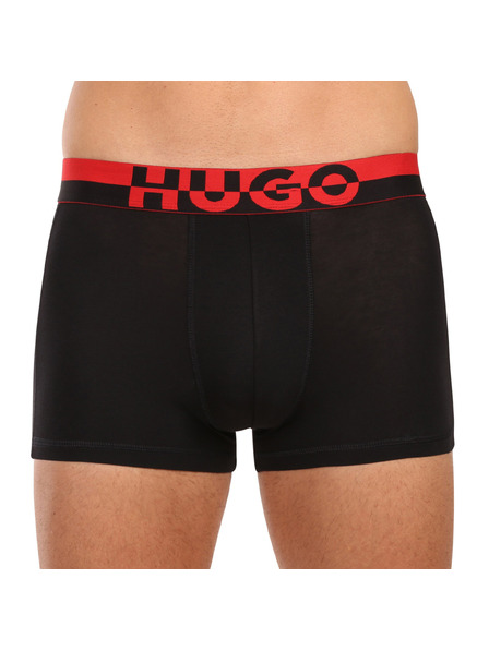 HUGO Háromdarabos szett - HUGO férfi boxeralsó fekete