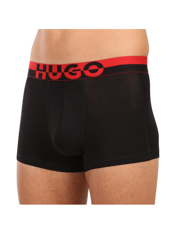 HUGO Háromdarabos szett - HUGO férfi boxeralsó fekete