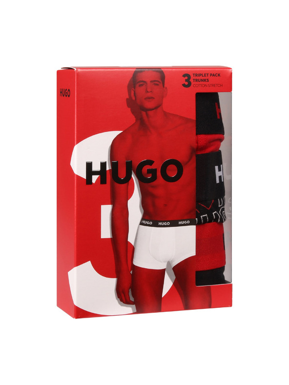 HUGO Háromdarabos szett - HUGO férfi boxeralsó többszínű