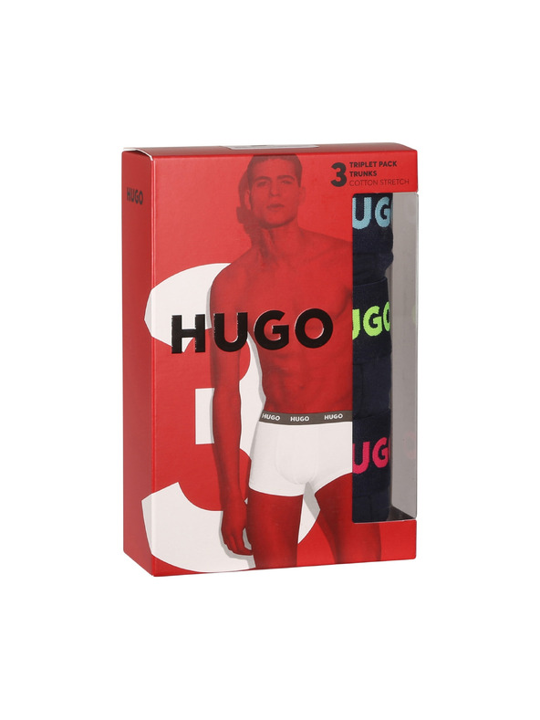 HUGO Háromdarabos szett - HUGO férfi boxeralsó többszínű