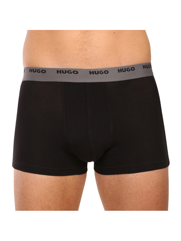 HUGO Ötdarabos szett - HUGO férfi boxeralsó fekete