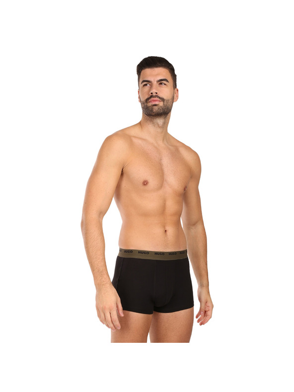 HUGO Ötdarabos szett - HUGO férfi boxeralsó fekete