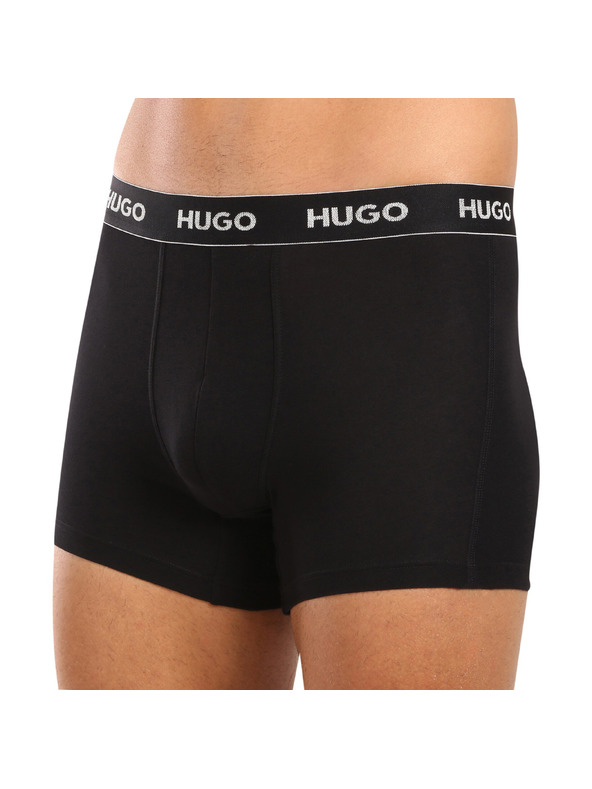 HUGO Háromdarabos szett - HUGO férfi boxeralsó fekete