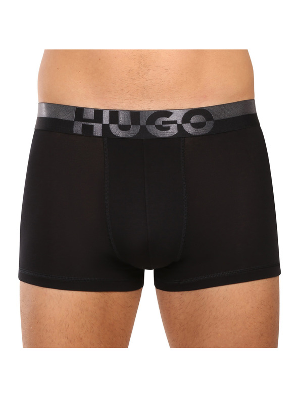 HUGO Háromdarabos szett - HUGO férfi boxeralsó fekete