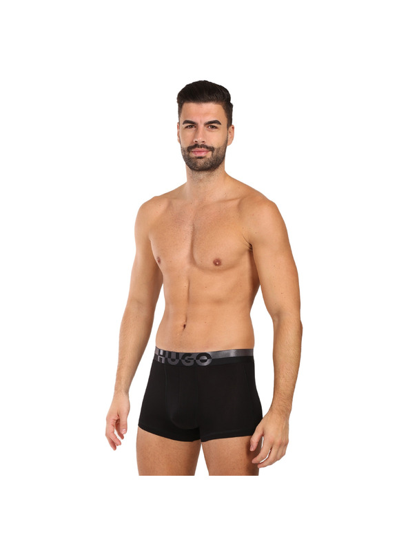 HUGO Háromdarabos szett - HUGO férfi boxeralsó fekete