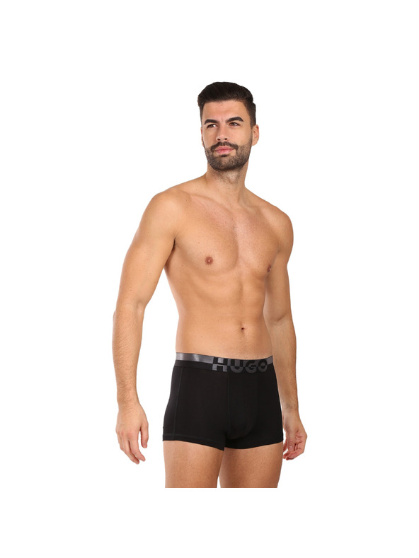 HUGO Háromdarabos szett - HUGO férfi boxeralsó fekete