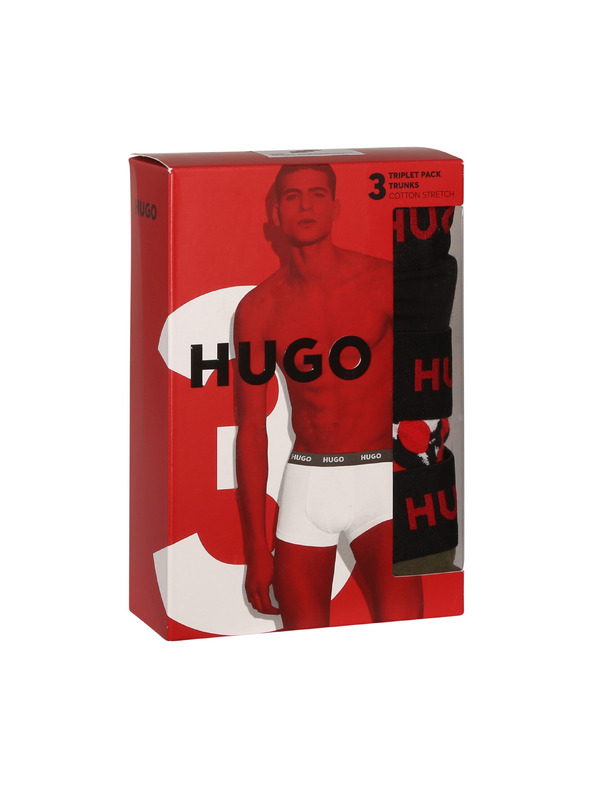 HUGO Háromdarabos szett - HUGO férfi boxeralsó többszínű